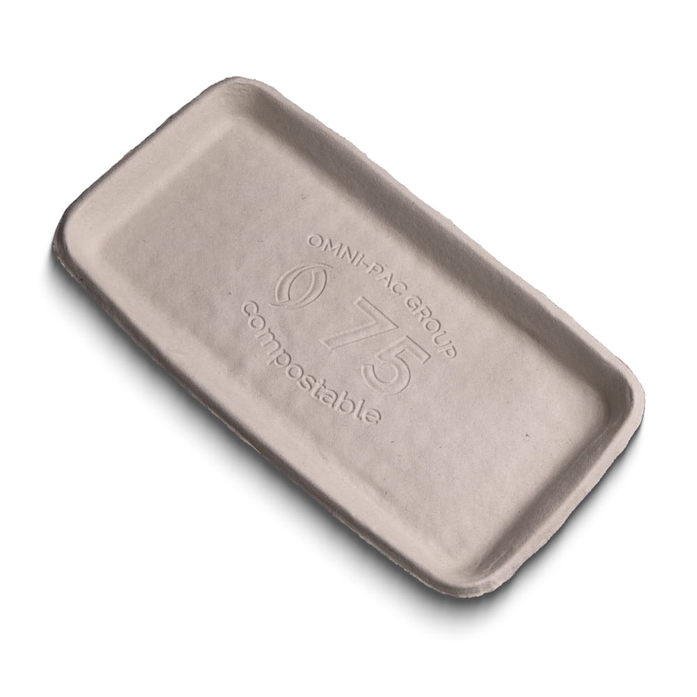Foodtainer, Faserformschale, 260 x 135 x 19 mm, weiß, CareTainer