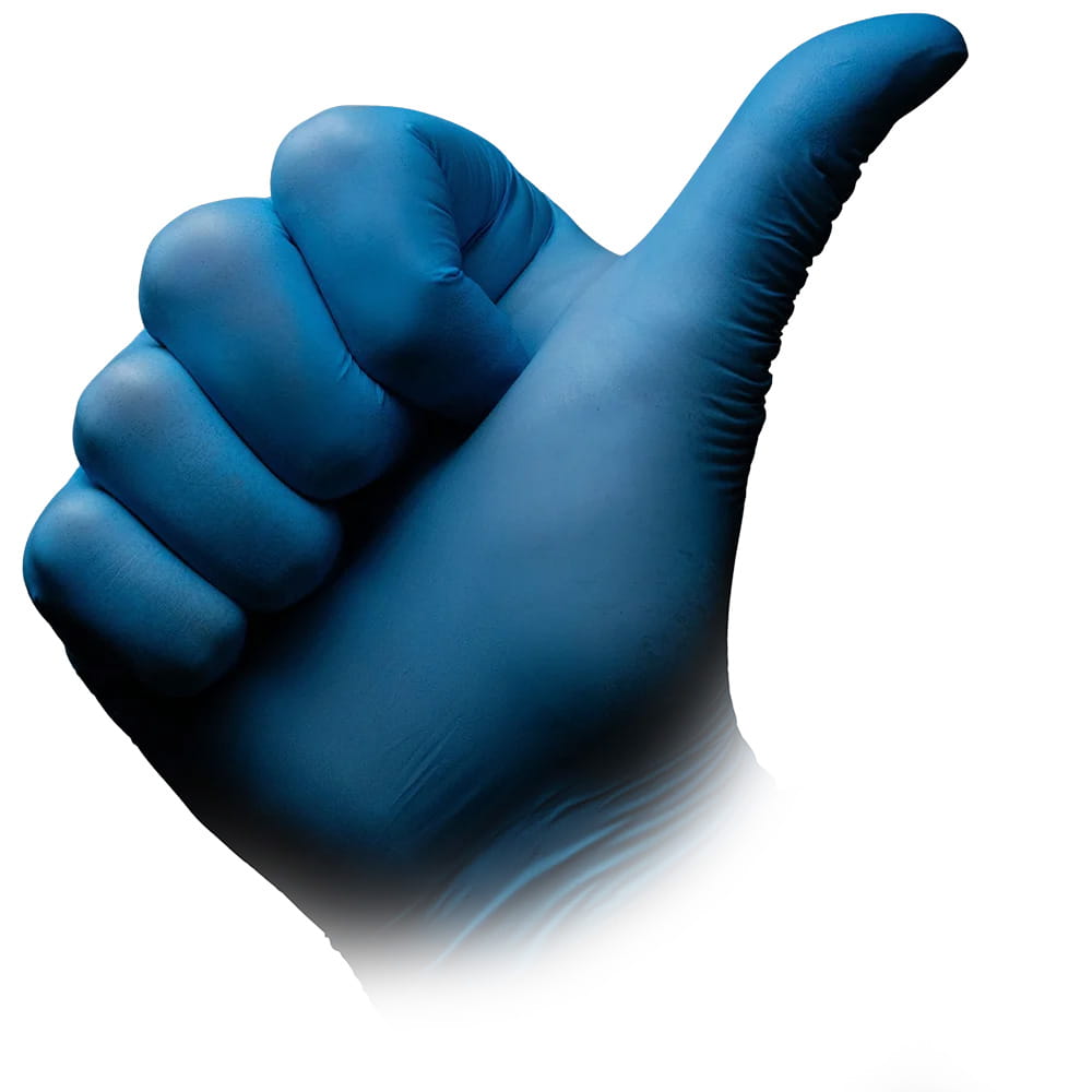 Nitrilhandschuhe, blau, Größe L, puderfrei, blue Eco-Plus Nitrilhandschuhe, blau, Größe L, puderfrei, blue Eco-Plus