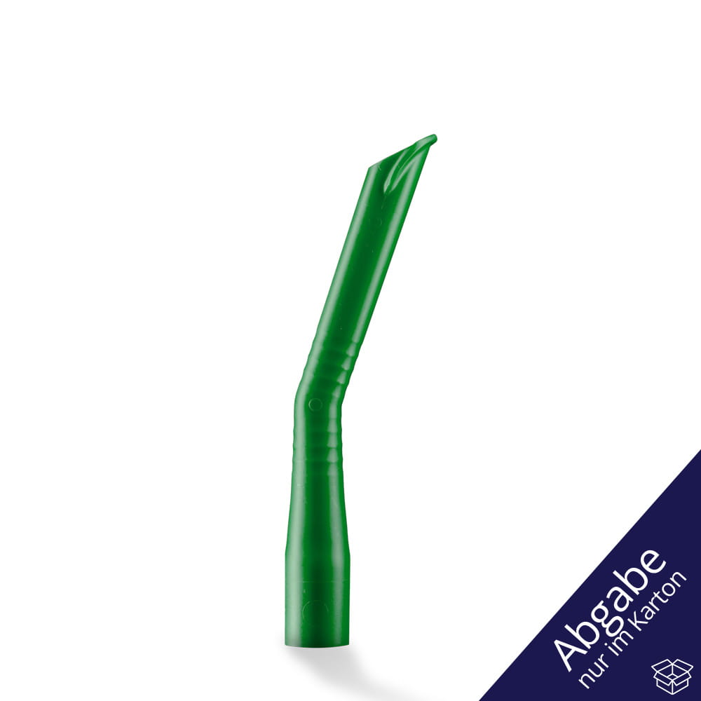 Dental Absaugkanülen für Kinder, Größe 108 x 16 mm, Farbe grün, Med-Comfort