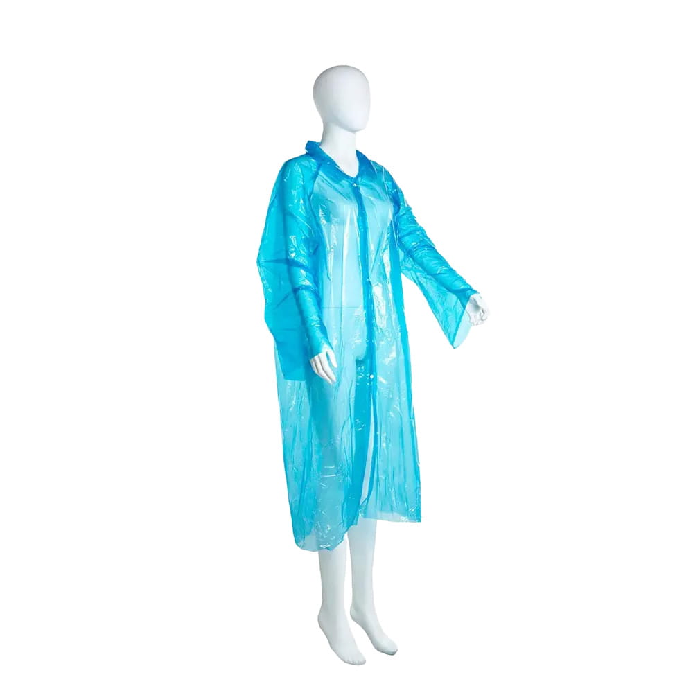 PE Einmalbesuchermäntel, blau, 115 x 150 cm, medium, Med-Comfort PE Einmalbesuchermäntel, blau, 115 x 150 cm, medium, Med-Comfort