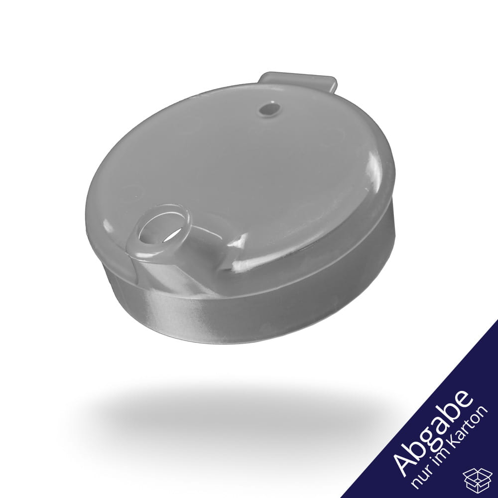 PP Schnabelbecher Oberteil,transparent, milchig, 12x10 mm für 250 ml