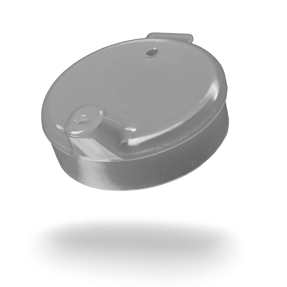 PP Schnabelbecher Oberteil, transparent, milchig, 4x4 mm für 250 ml