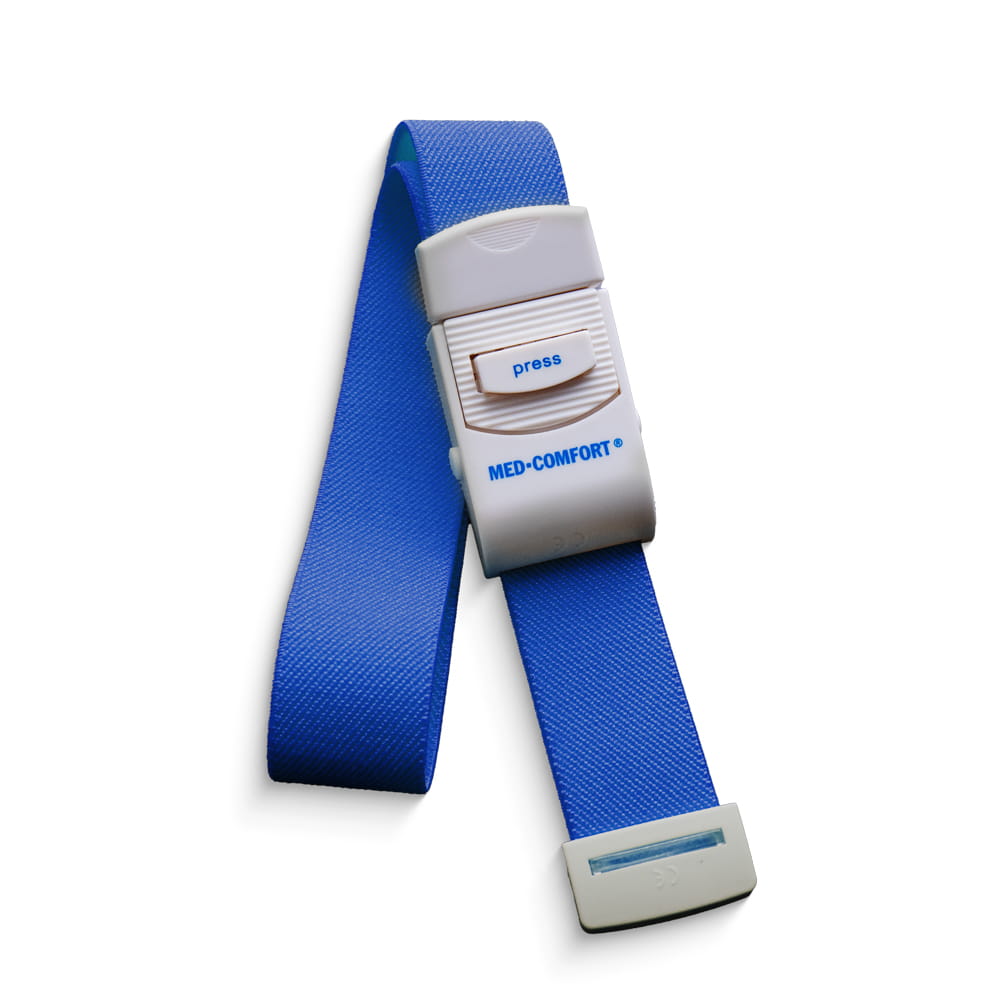 Venenstauer, Farbe blau, 2,5 x 45 cm, Med-Comfort Venenstauer, Farbe blau, 2,5 x 45 cm, Med-Comfort