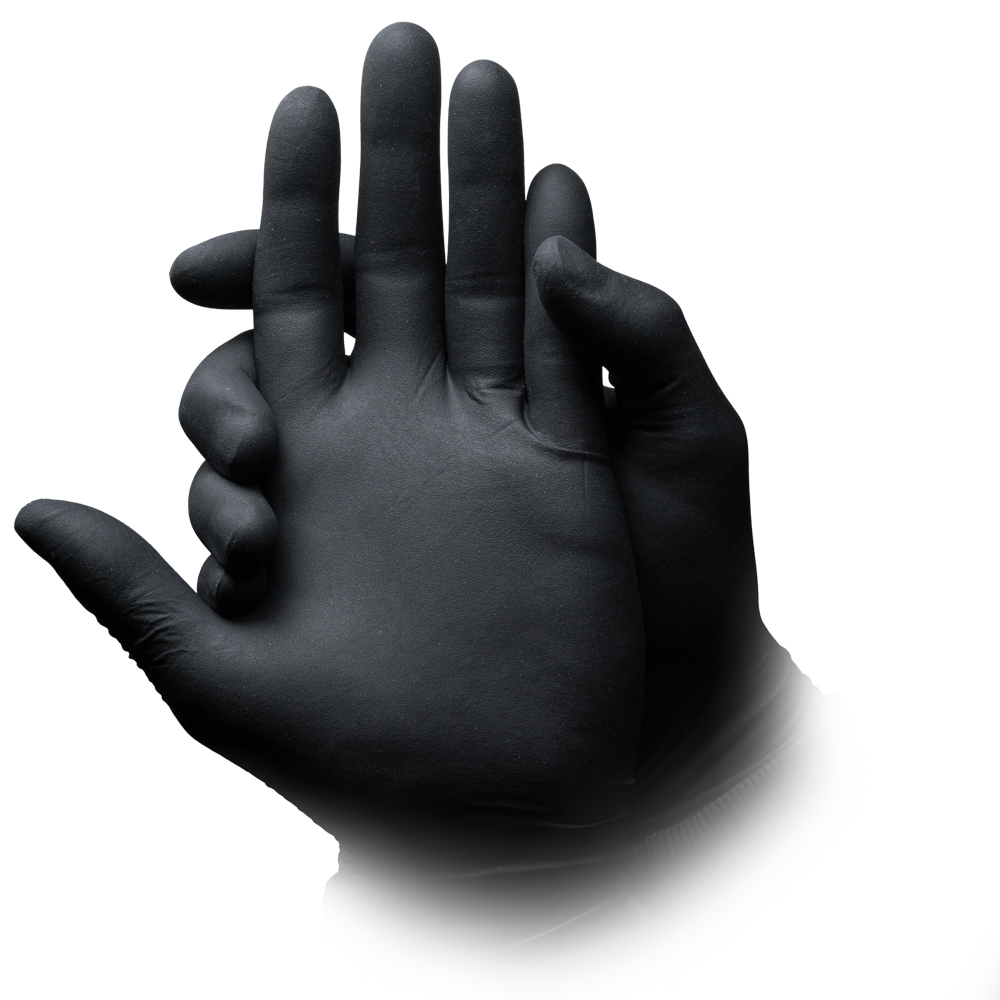 Latexhandschuhe, schwarz, Größe S, puderfrei, Style Latex Black