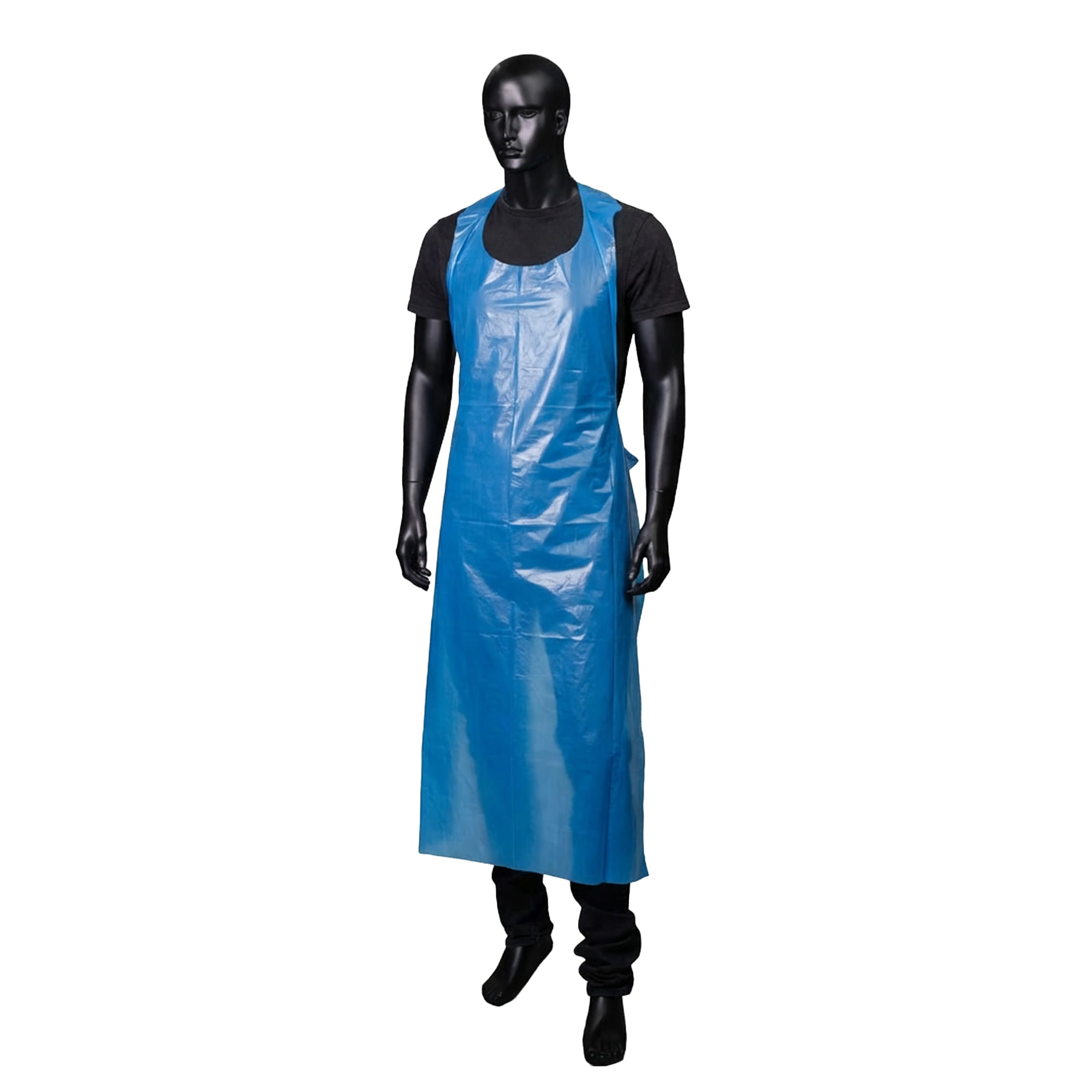 Einwegschürzen, blau , 100 x 150 cm, Polyethylen, Med-Comfort