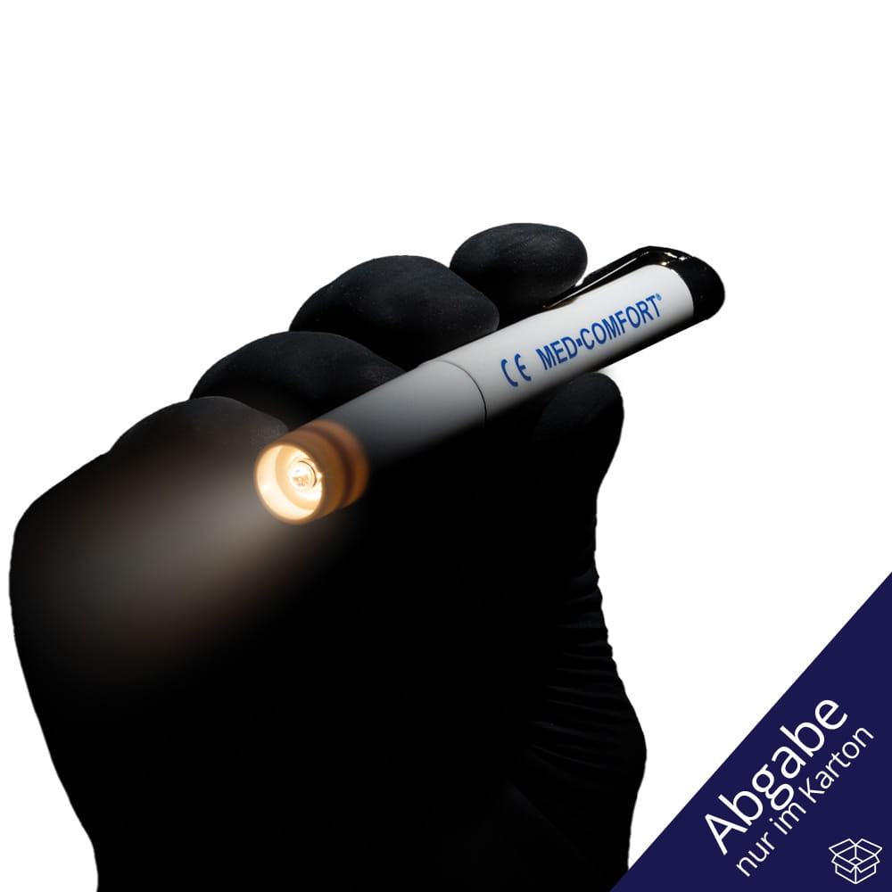 Diagnostikleuchte, Farbe weiß, mit Langzeitbatterien, Med-Comfort