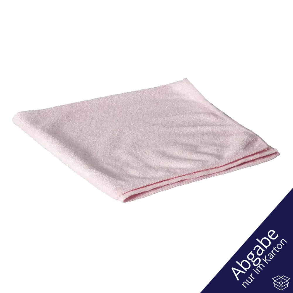 Mikrofasertuch, Farbe rot, 40 x 40 cm, Clean-Comfort