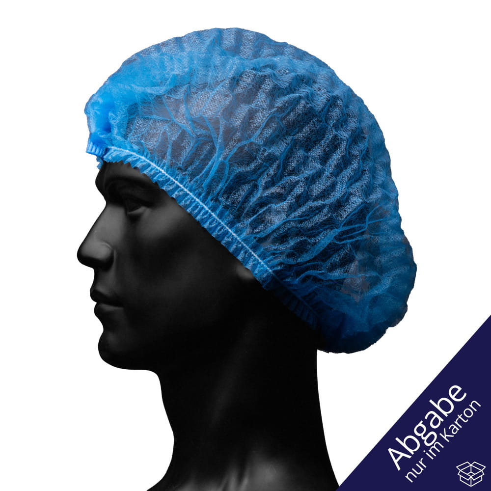 Klipphauben, Größe M, Durchmesser 52 cm, blau, Med-Comfort