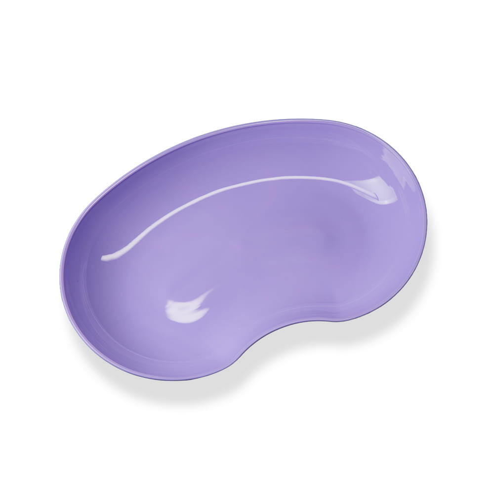 Kunststoff Nierenschale, Farbe violett, lila, 24 cm, 600 ml, Med-Comfort