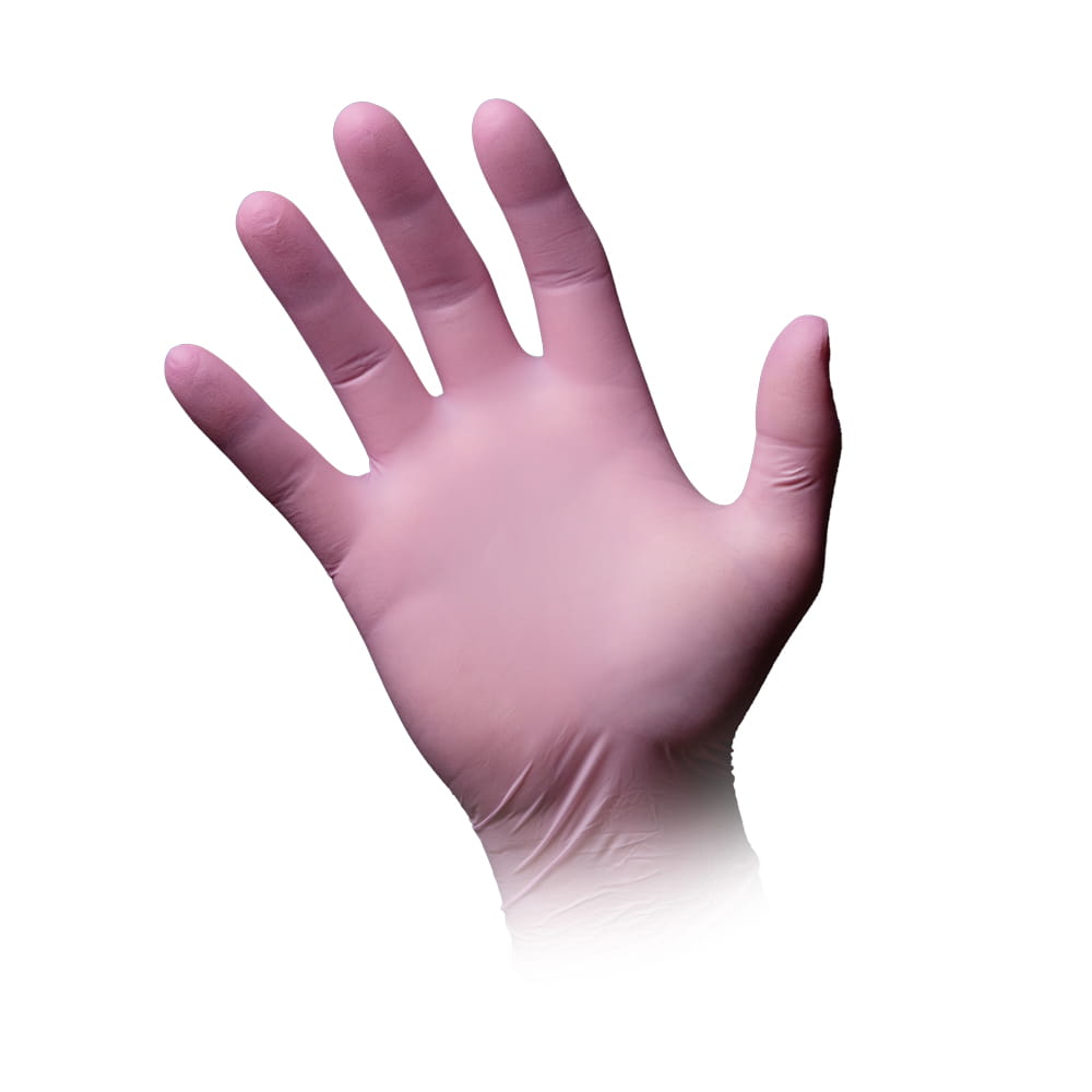 Nitrilhandschuhe, Farbenmix mint & rosa, Größe M, puderfrei, STYLE Peppermint Rosie