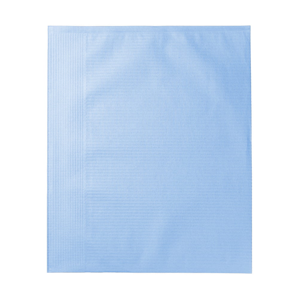 Dental Kopfstützenschoner Tissue-Papier, hellblau, blau, 290 x 360 mm Dental Kopfstützenschoner Tissue-Papier, hellblau, blau, 290 x 360 mm