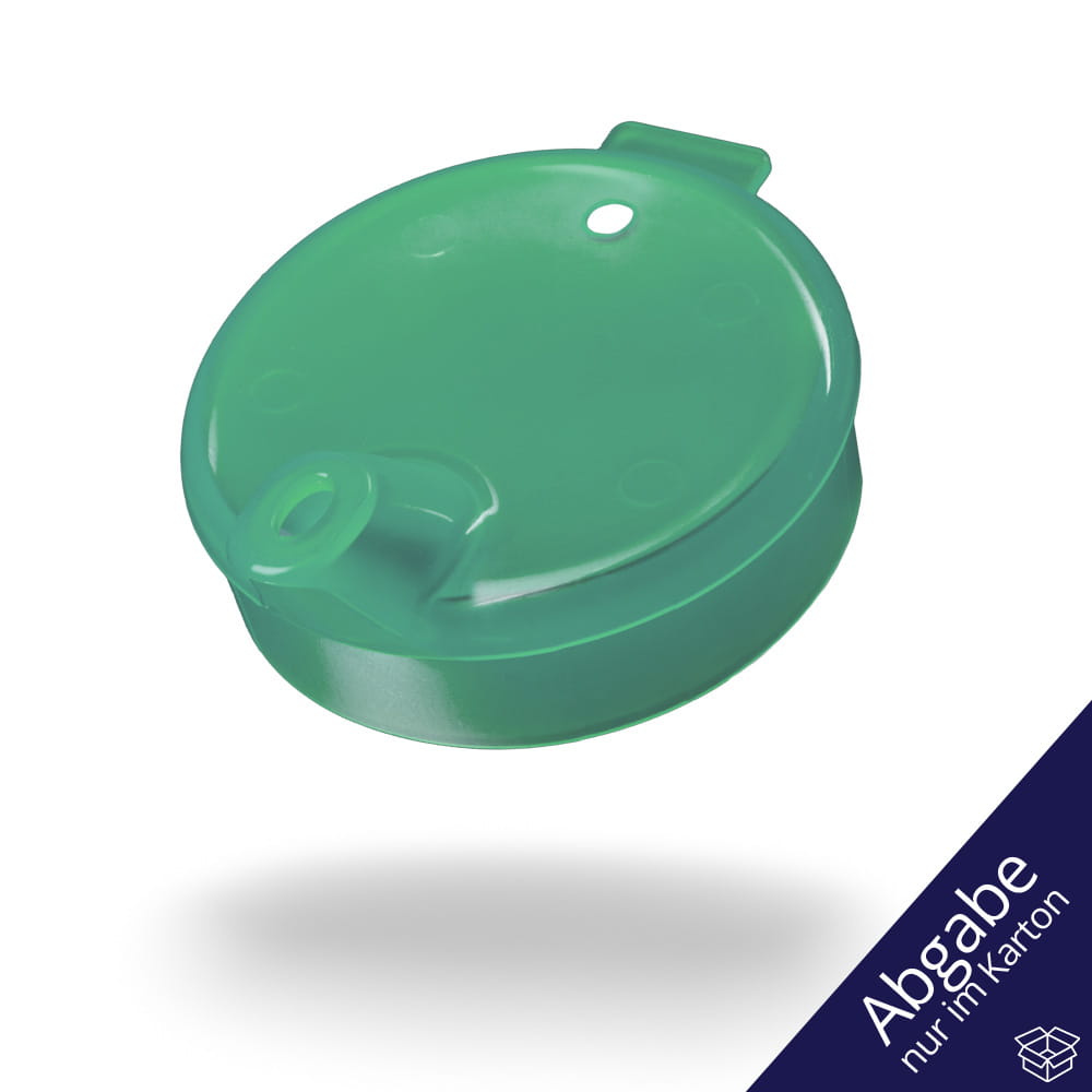 PP Schnabelbecher Oberteil, grün, 8x4 mm für 250 ml