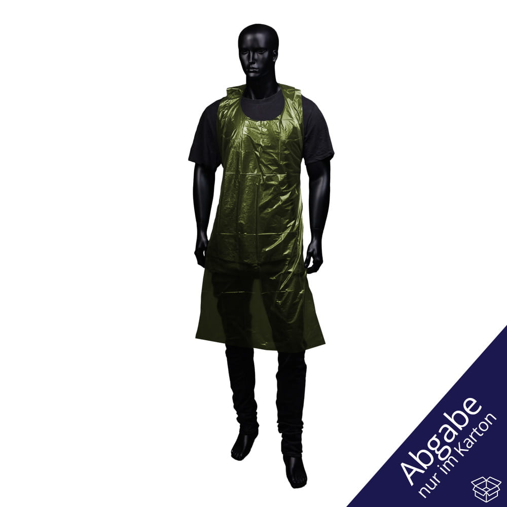 Einwegschürzen, gelb, 80 x 125 cm, Polyethylen, Med-Comfort