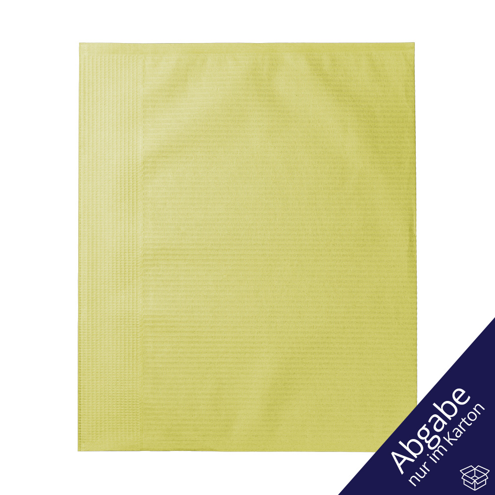 Dental Kopfstützenschoner Tissue-Papier, gelb, 290 x 360 mm