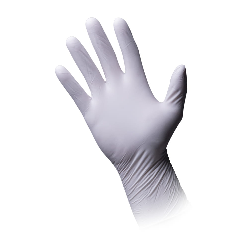 Nitrilhandschuhe, weiß, Größe M, puderfrei, Puracomfort white 300