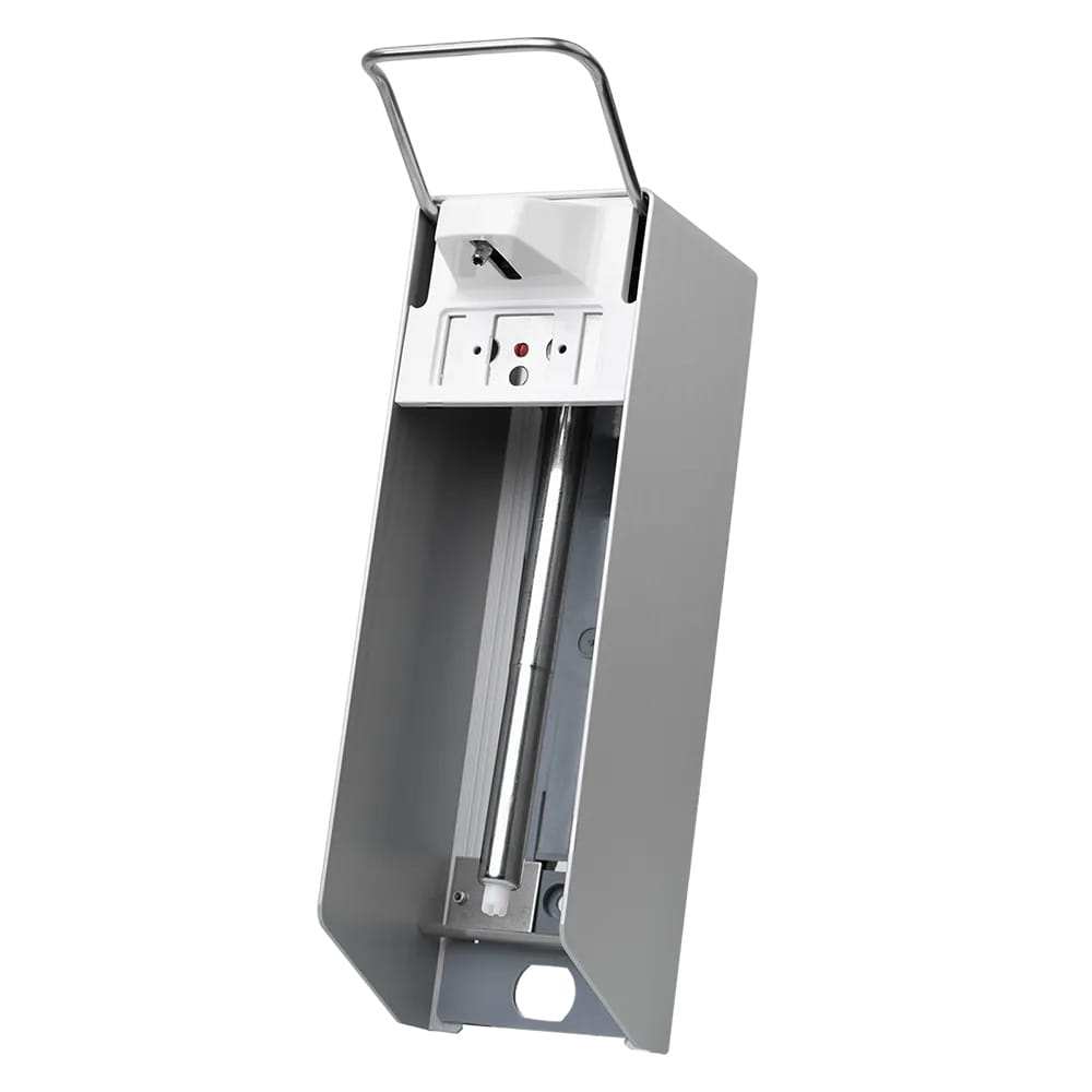 Wandspender für 1000 ml Desinfektionsmittel und Flüssigseifen, 320 x 94 x 160 mm, kurzer Hebel