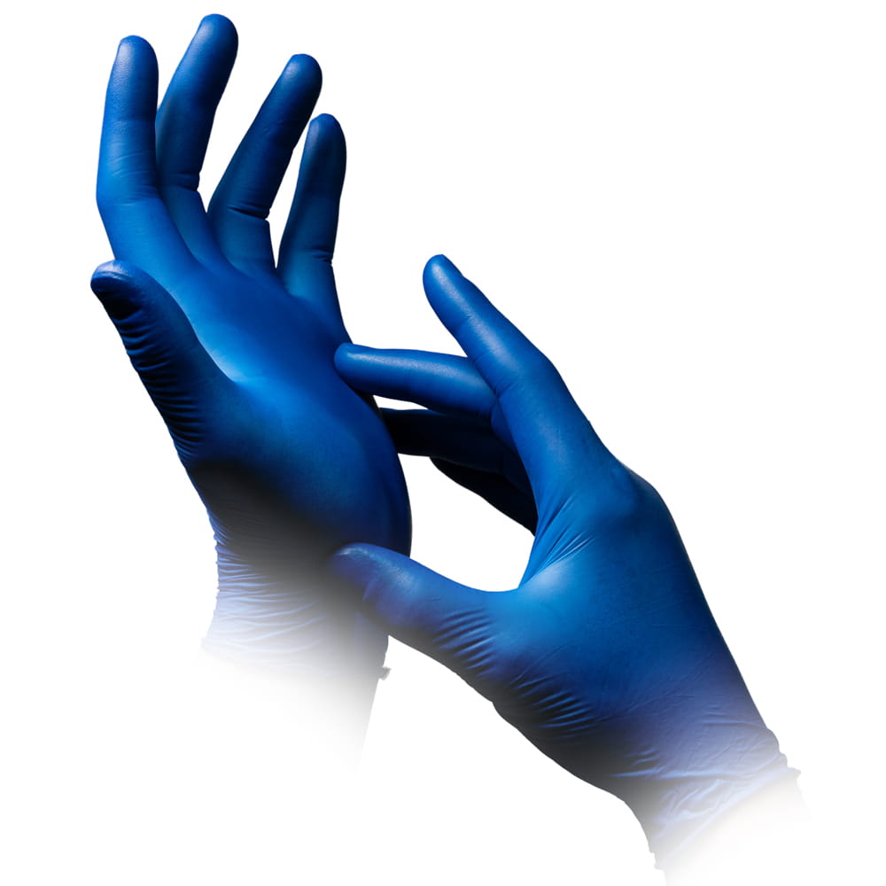 Nitrilhandschuhe, dunkelblau, blau, Größe XL, puderfrei, Style blueberry by Med-Comfort Nitrilhandschuhe, dunkelblau, blau, Größe XL, puderfrei, Style blueberry by Med-Comfort