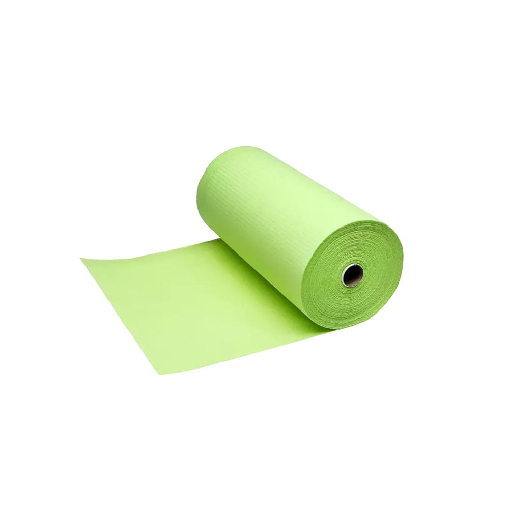 Patientenumhang mit PE Beschichtung, Farbe limette, grün, hellgrün, 530 x 600 mm