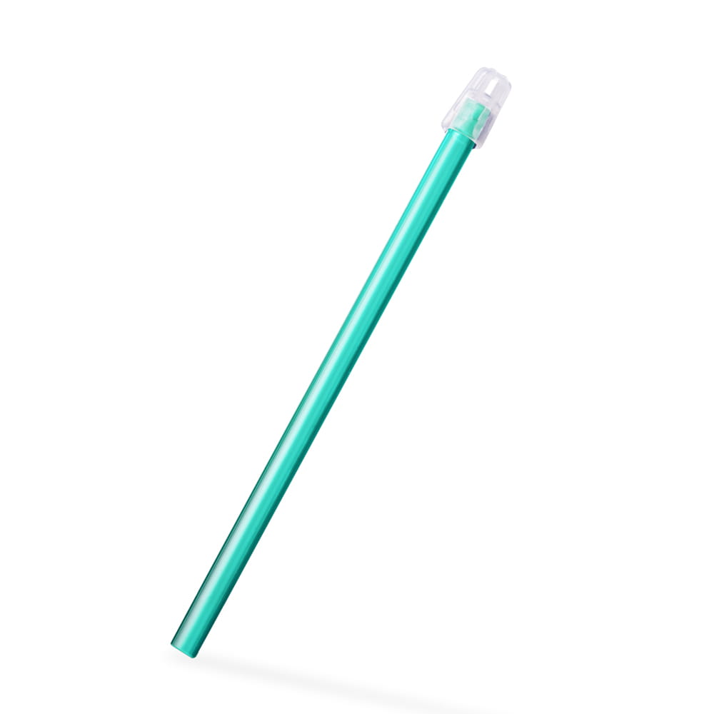 Dental Speichelsauger, Länge 130 mm, Farbe grün