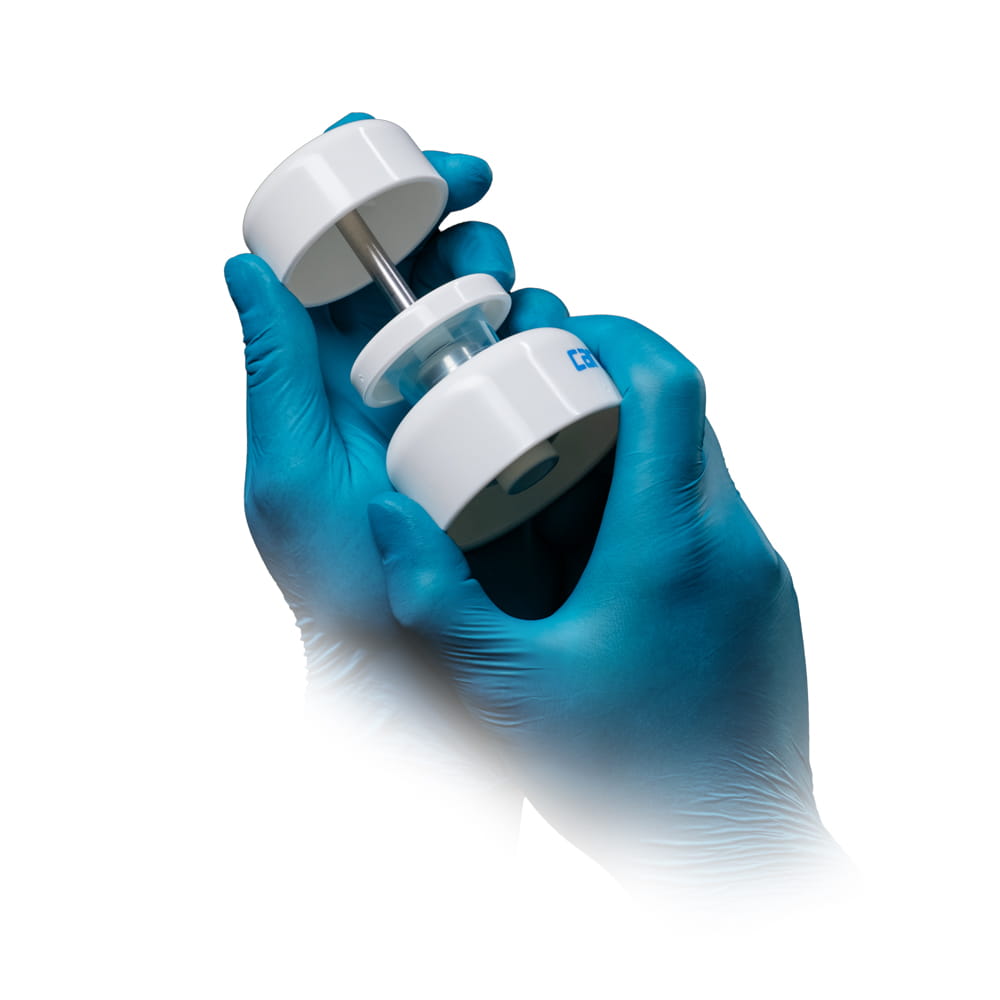 Tablettenmörser für Medizinbecher, weiß