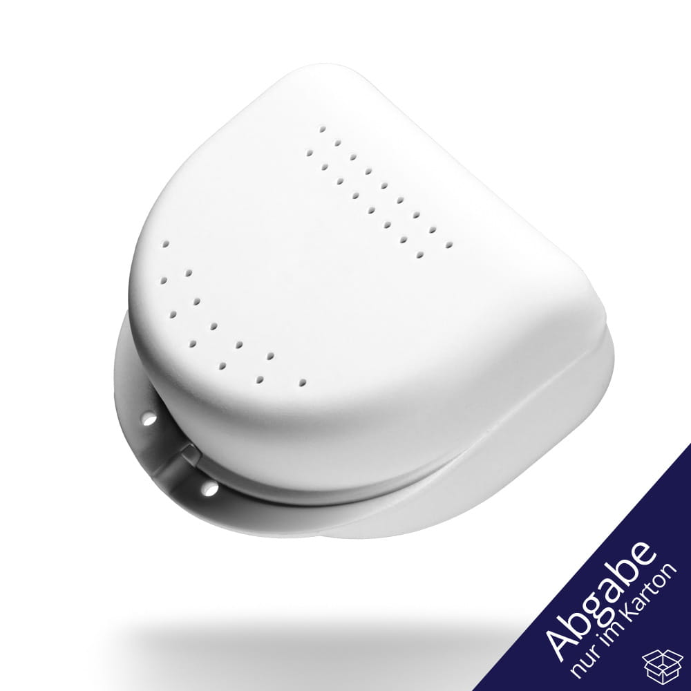 PP Dental Zahnspangenbox für Erwachsene, 80x80x45 cm, weiß, Polypropylen