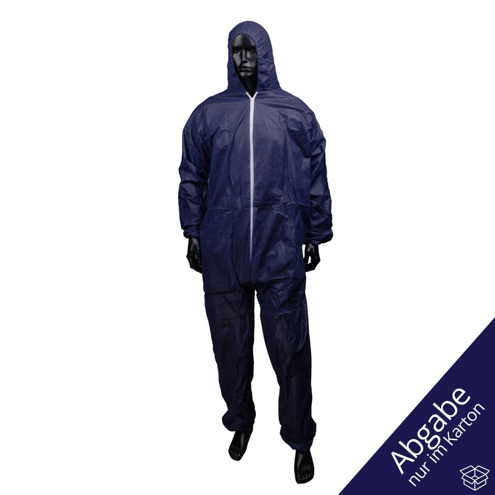 Polypropylen Overall, dunkelblau, blau, Gr. XXL, Med-Comfort