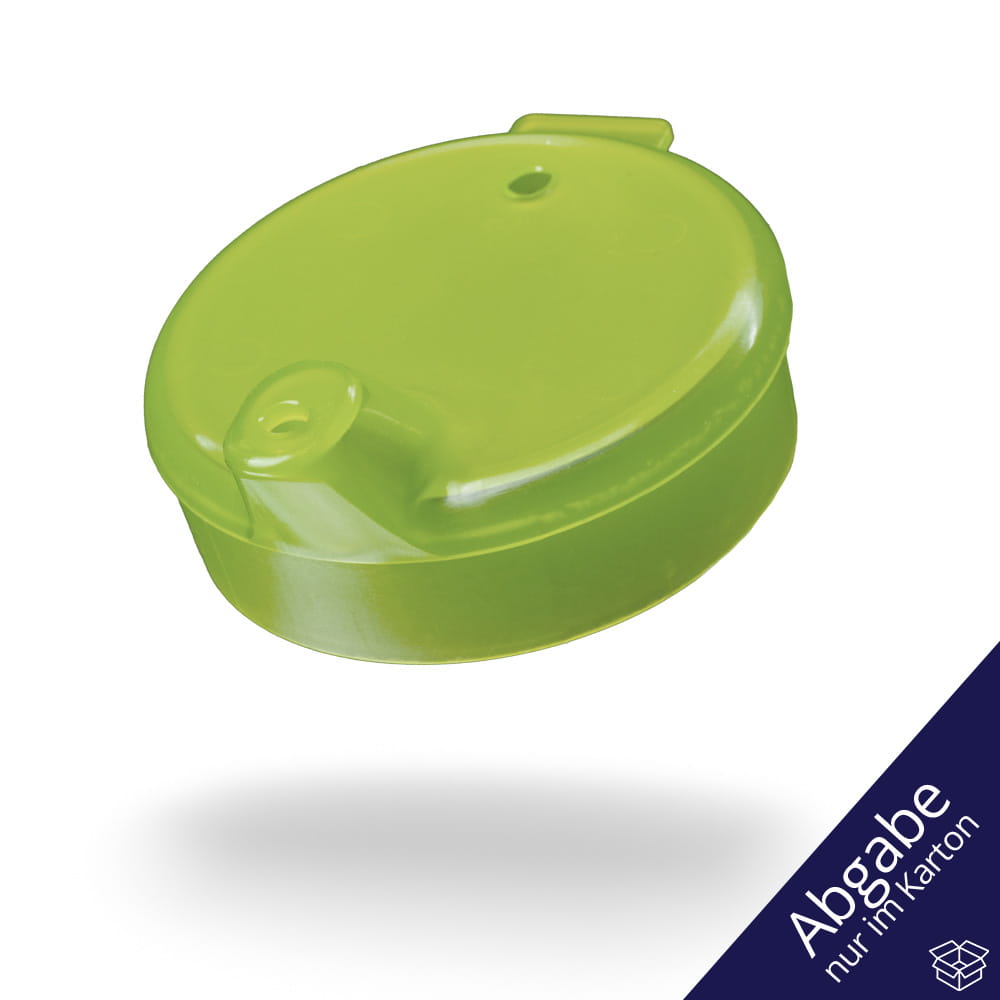 PP Schnabelbecher Oberteil, gelb, 4x4 mm für 250 ml