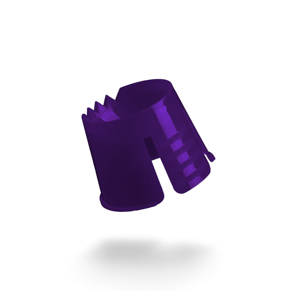 PP Einweg Dappenbehälter, Farbe violett, lila, Polypropylen