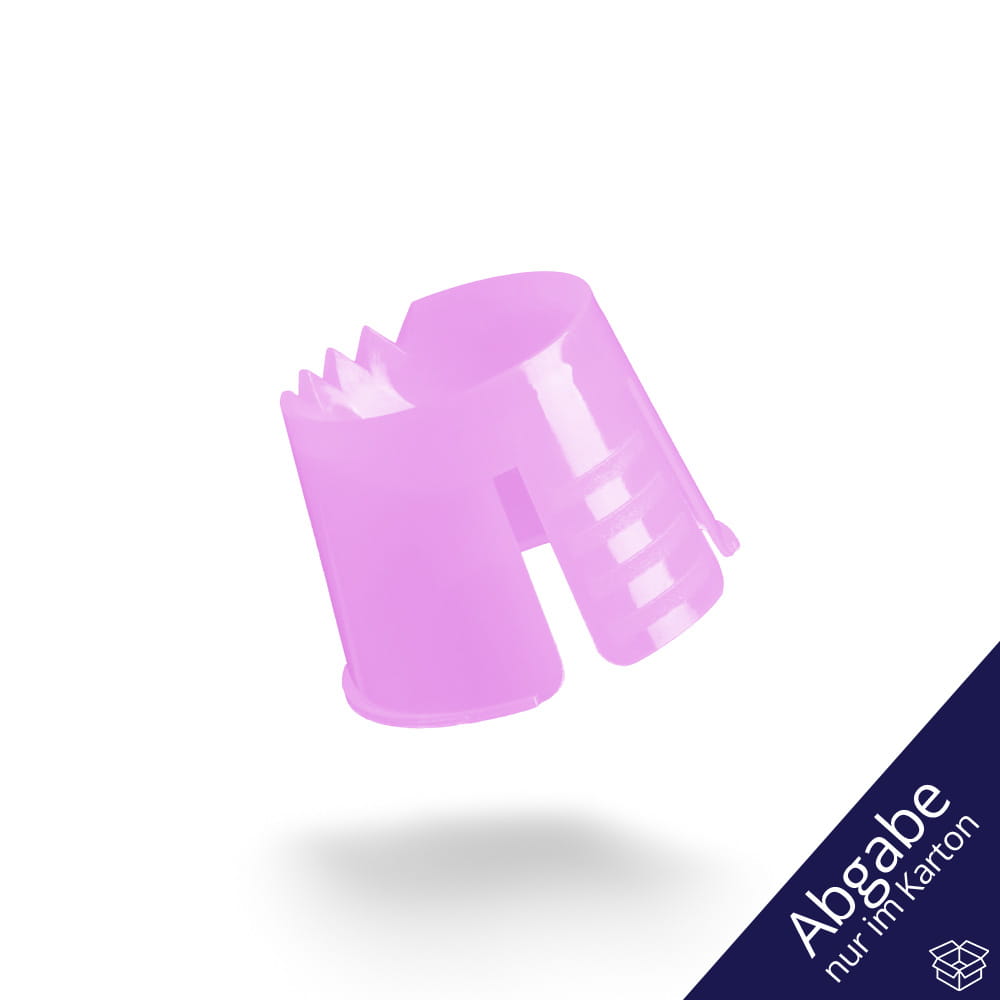 PP Einweg Dappenbehälter, Farbe lila, Polypropylen