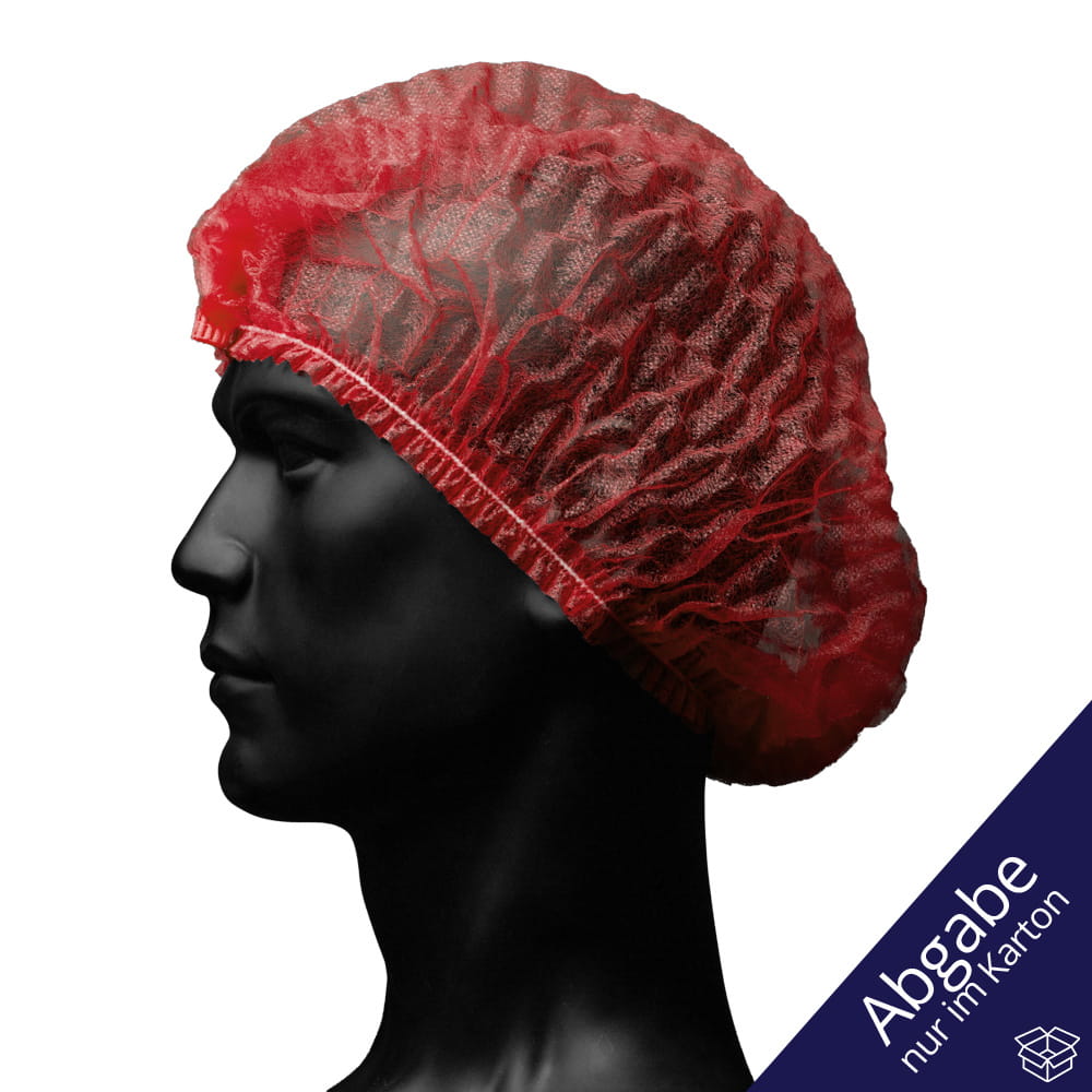 Klipphauben, Größe M, Durchmesser 52 cm, rot, Med-Comfort