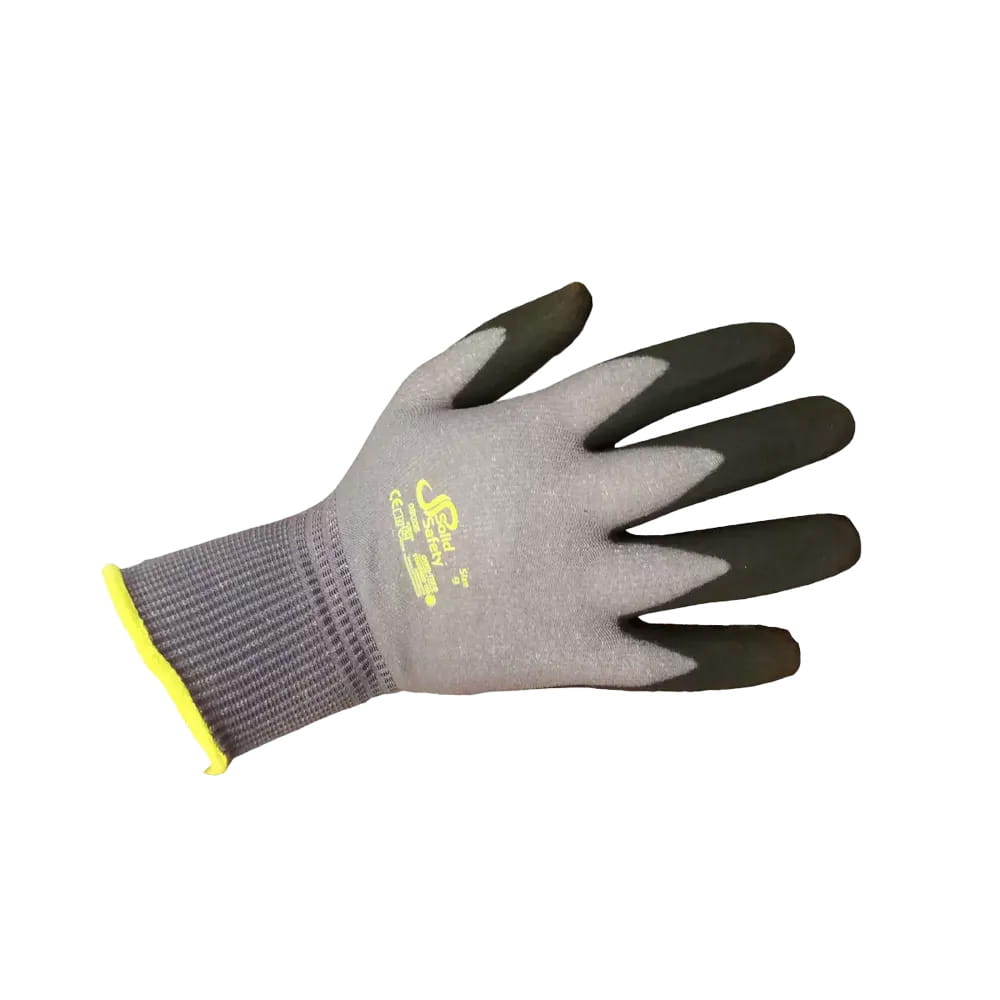 Montagehandschuh, Größe 9, grau, SolidSafety Tough Air