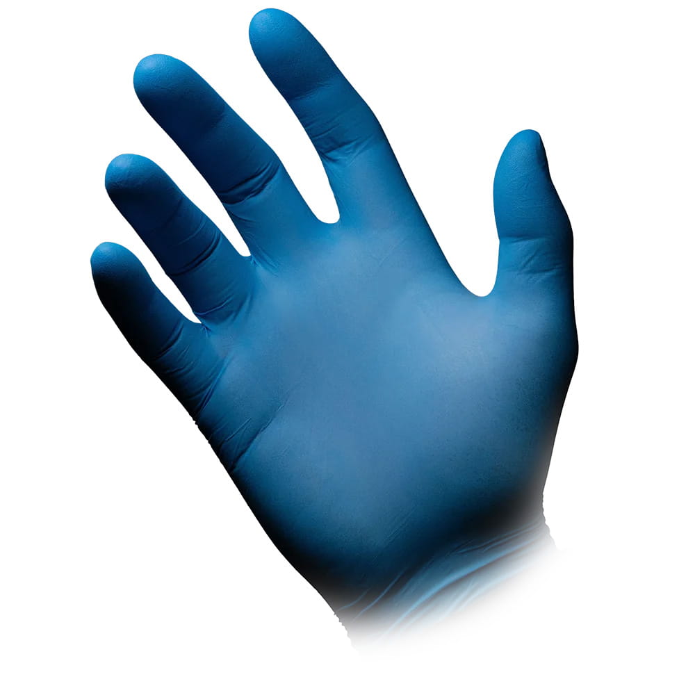 Nitrilhandschuhe, blau, Größe M, puderfrei, blue Eco-Plus