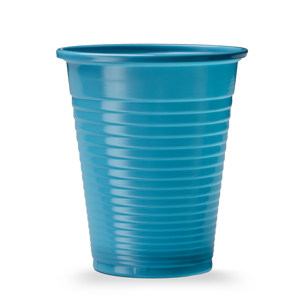 PP Mundspülbecher, 180 ml, Farbe türkis, Polypropylen