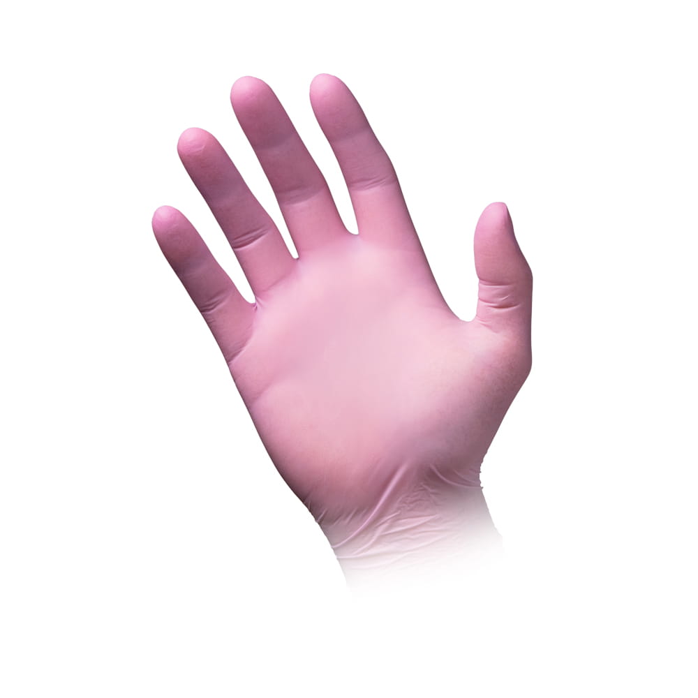 Nitrilhandschuhe, Farbenmix mint & rosa, Größe M, puderfrei, STYLE Peppermint Rosie