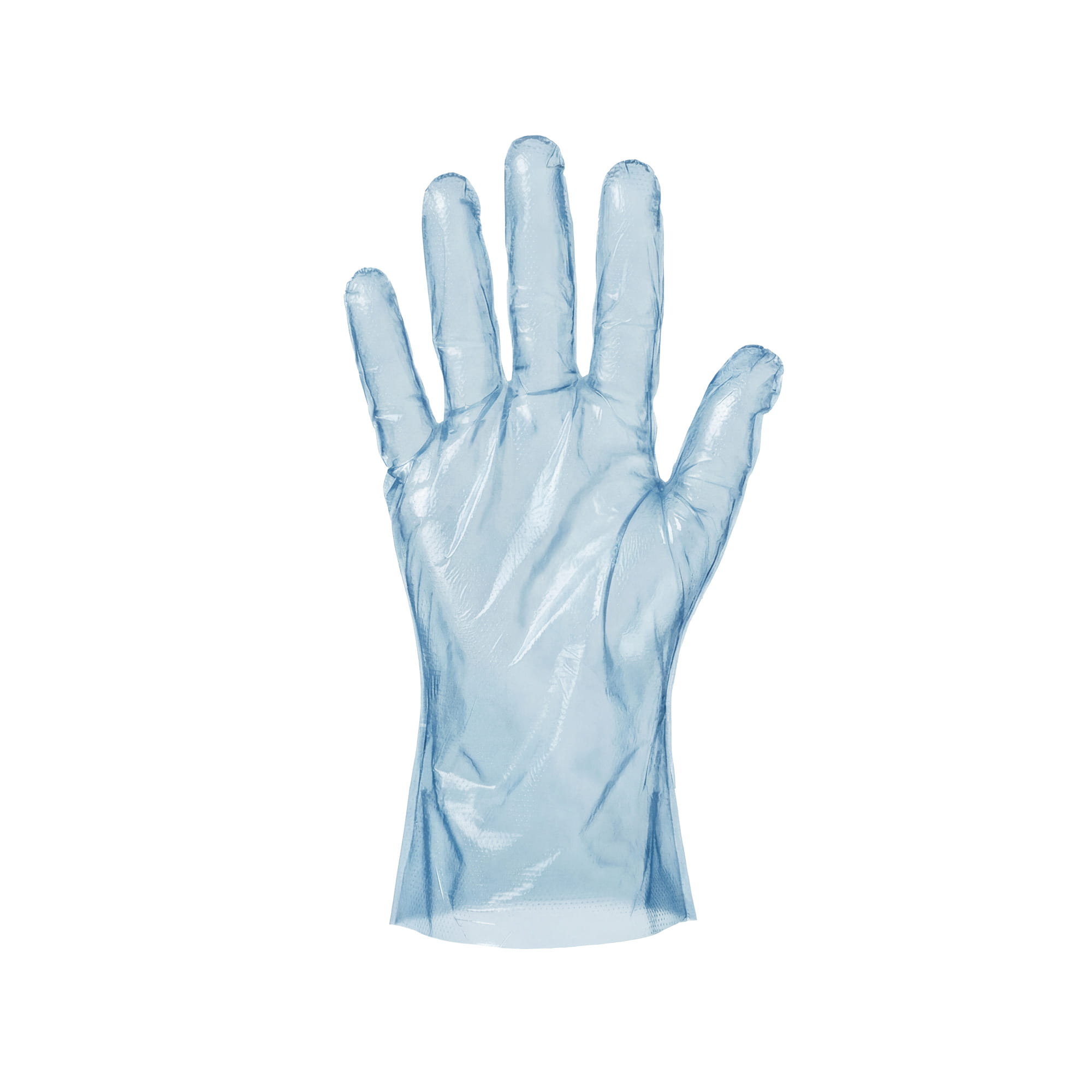 PE Handschuh, blau, Größe L (Herren), gehämmert, Med-Comfort