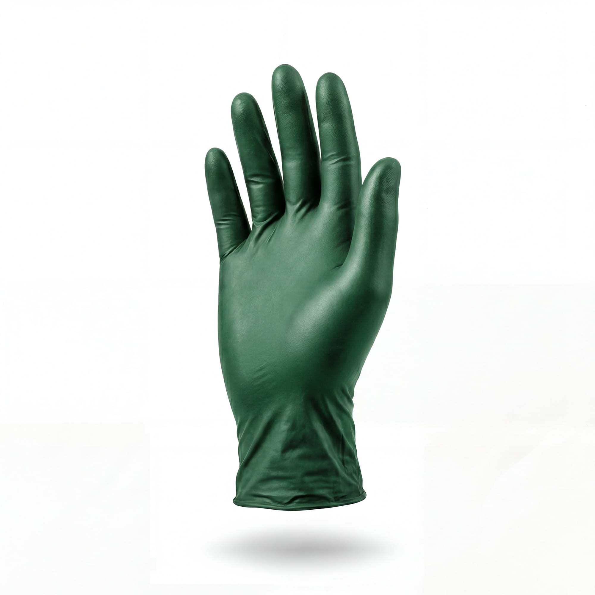 Nitrilhandschuhe, grün, Größe XL, puderfrei, Nature Gloves by Med-Comfort