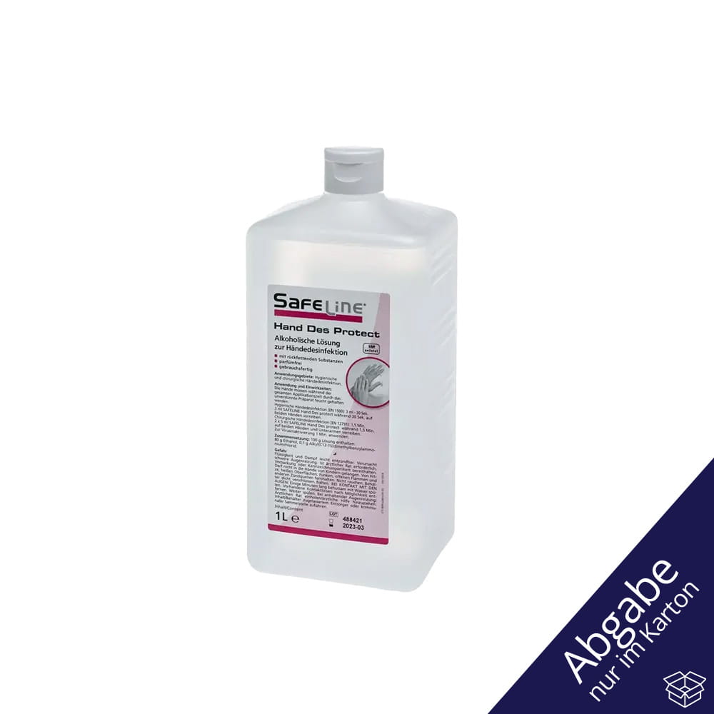 Händedesinfektion, 1 l, Safeline Hand Des Protect