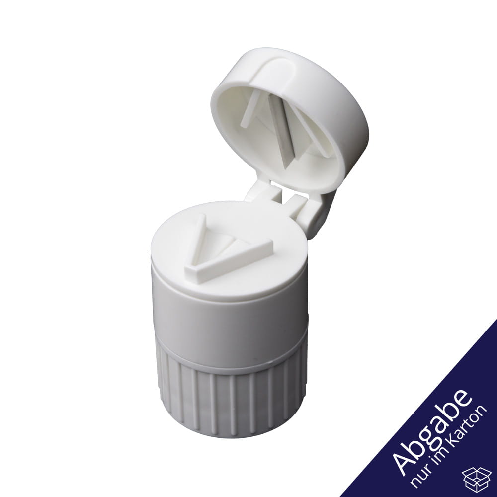 ABS 3-in-1-Tablettencrusher, weiß