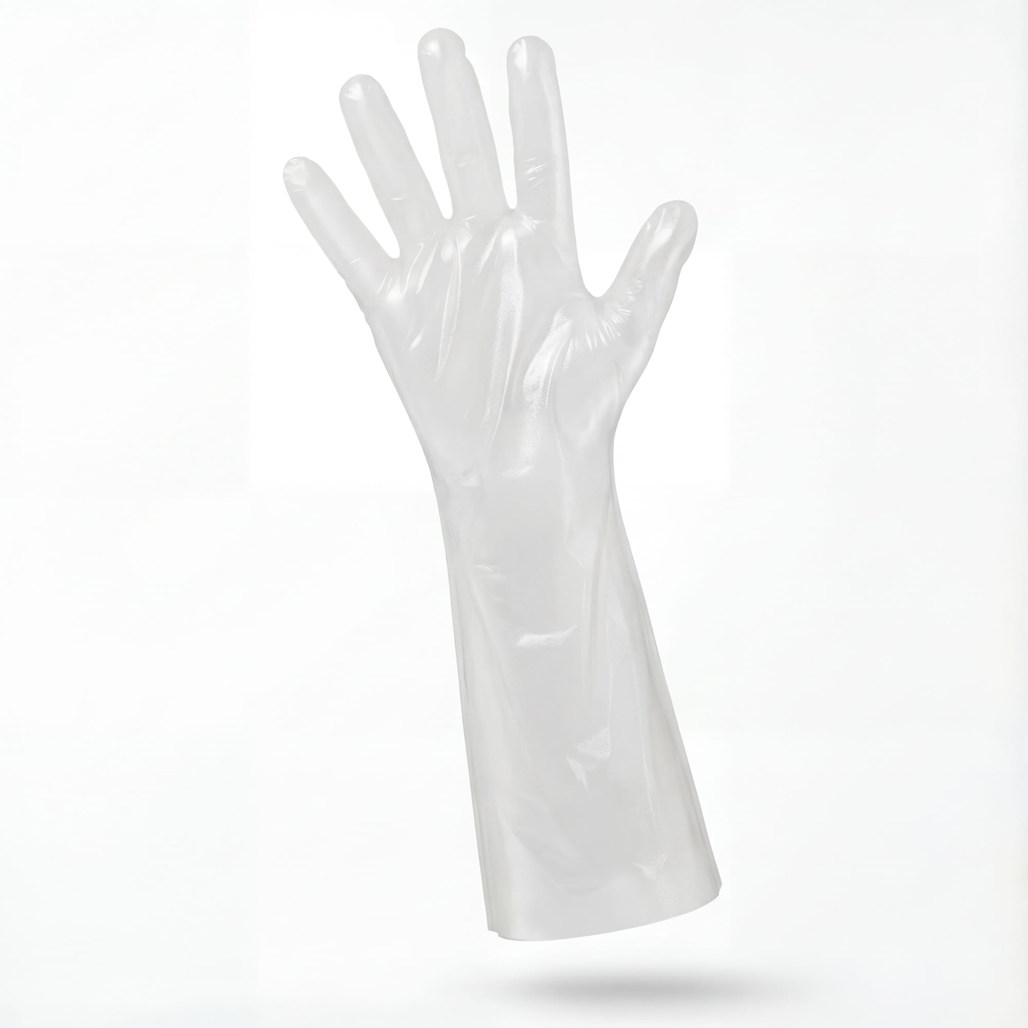 PE Veterinärhandschuh, orange, Größe unisize, Med-Comfort