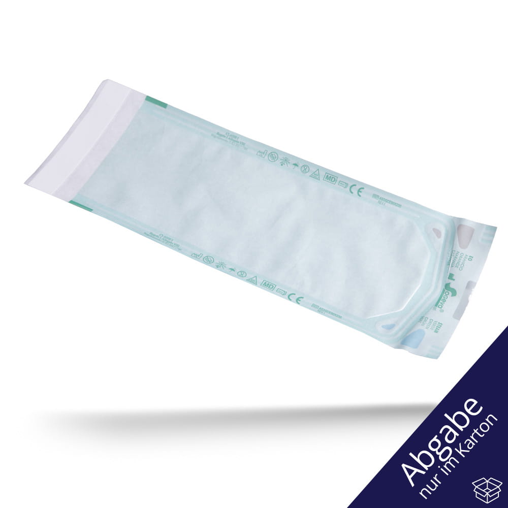 Sterilisationsbeutel 70x230mm, selbstklebende Sterilisationsbeutel für den Dentalbedarf kaufen.