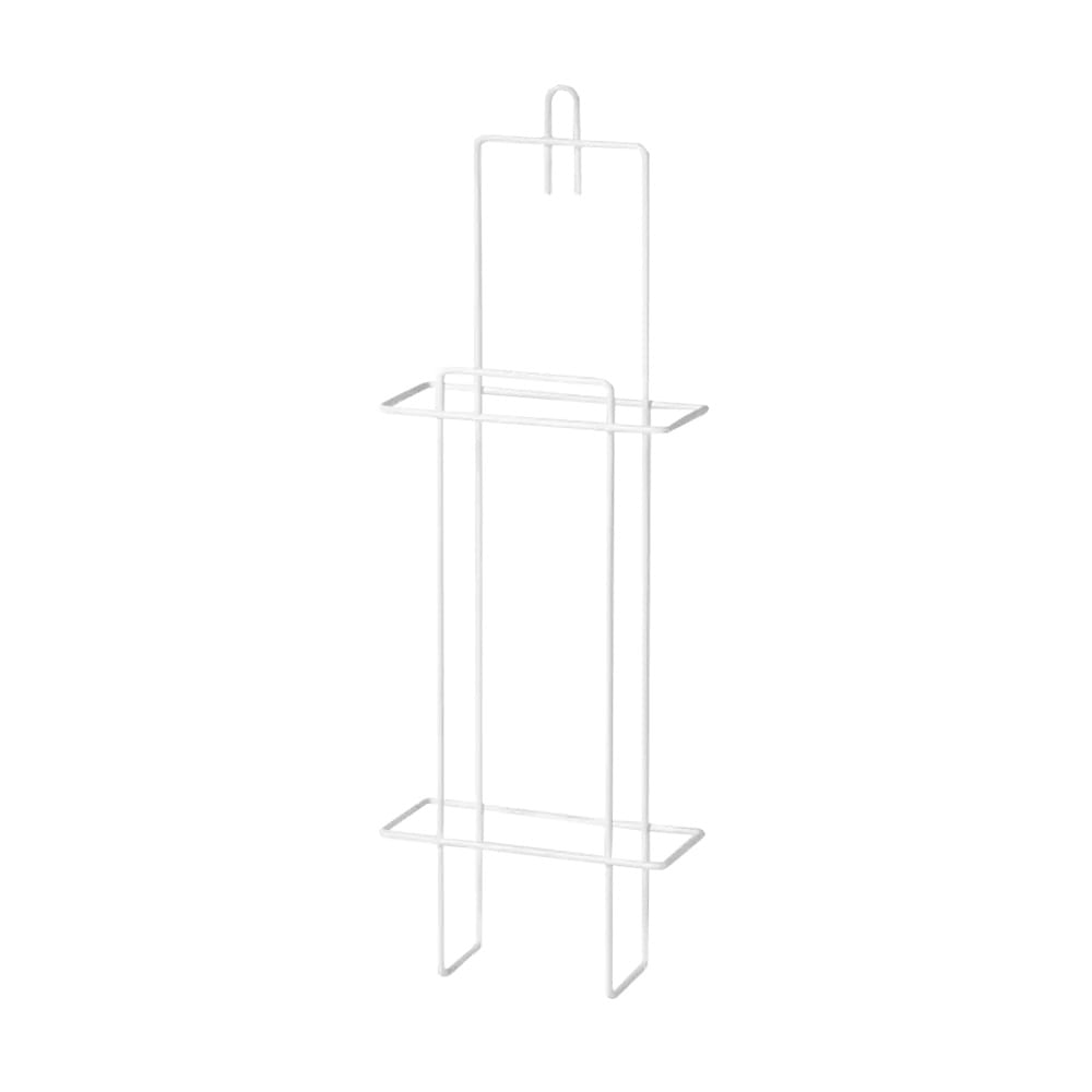 Halter für Hygienebeutel, 130 x 380 x 55 mm, weiß, Draht Halter für Hygienebeutel, 130 x 380 x 55 mm, weiß, Draht