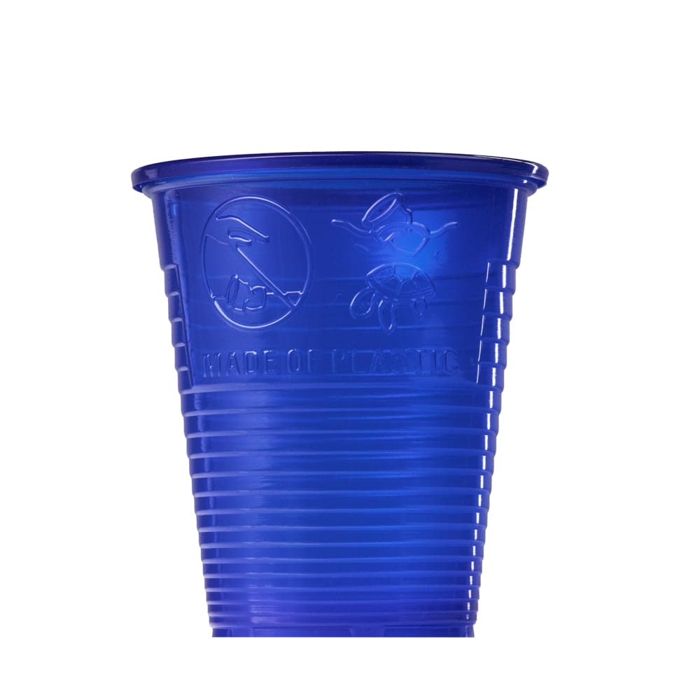 PP Mundspülbecher,180 ml, Farbe blau, Polypropylen PP Mundspülbecher,180 ml, Farbe blau, Polypropylen