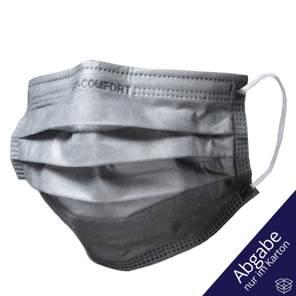 OP Maske, platinum, grau, Typ IIR, Med-Comfort