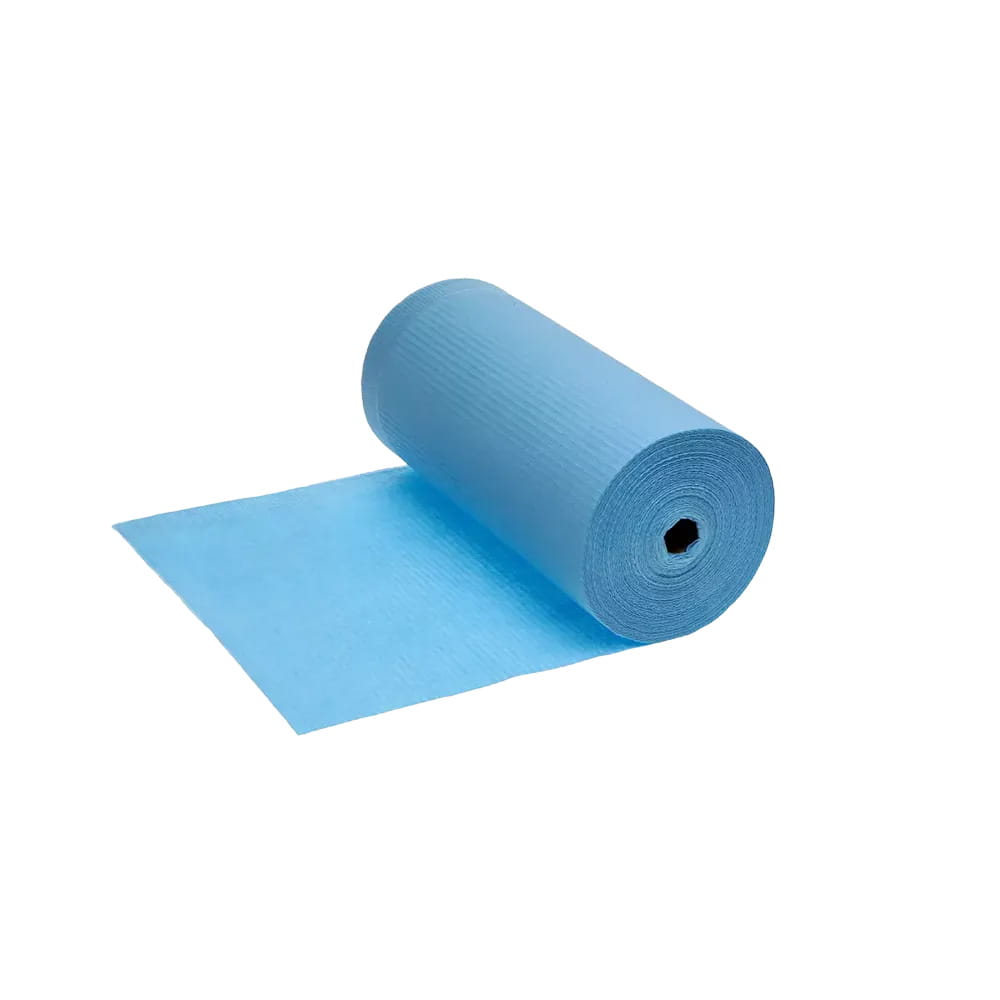 Patientenumhang mit PE Beschichtung, Farbe hellblau, blau, 530 x 600 mm Patientenumhang mit PE Beschichtung, Farbe hellblau, blau, 530 x 600 mm