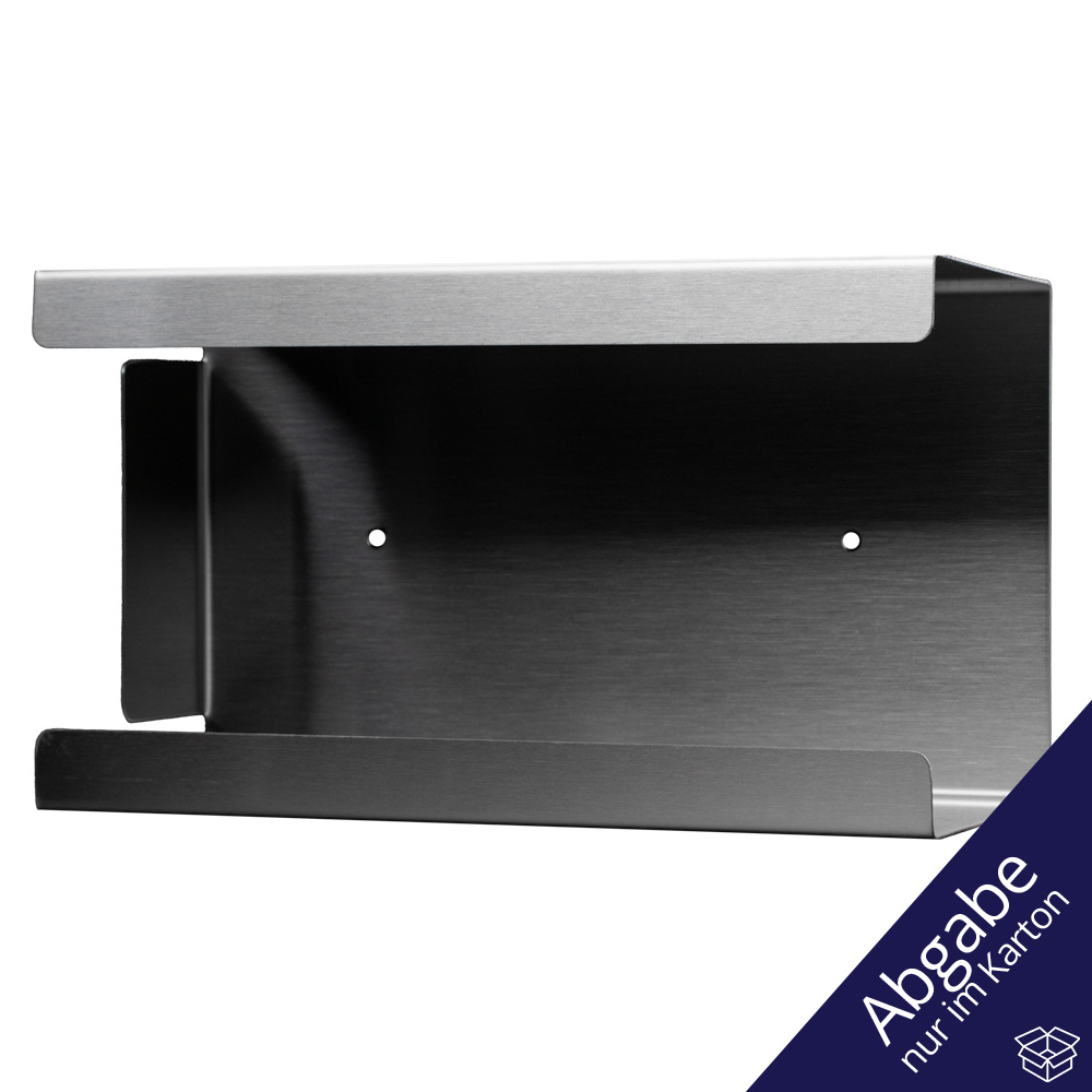 Einmalhandschuh Spender, Handschuh-Dispenserhalter, 250 x 135 x 95 mm, Edelstahl