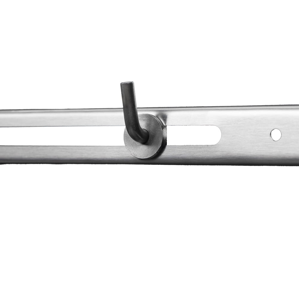 Halterung für Schürzen, 490 mm, Edelstahl