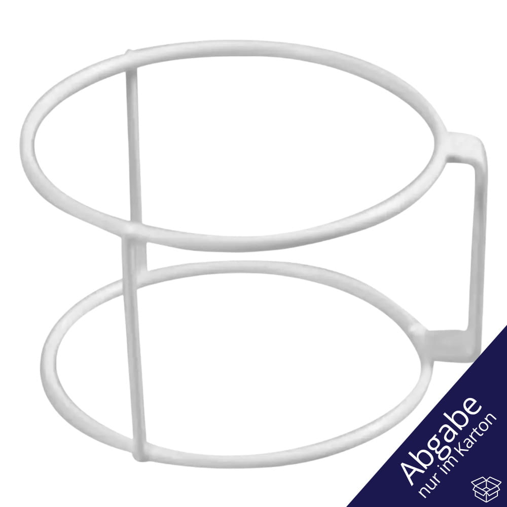 Halter für Kanülenentsorgungsbox, für 1,5 und 2 Liter Boxen, kunststoffbeschichtet