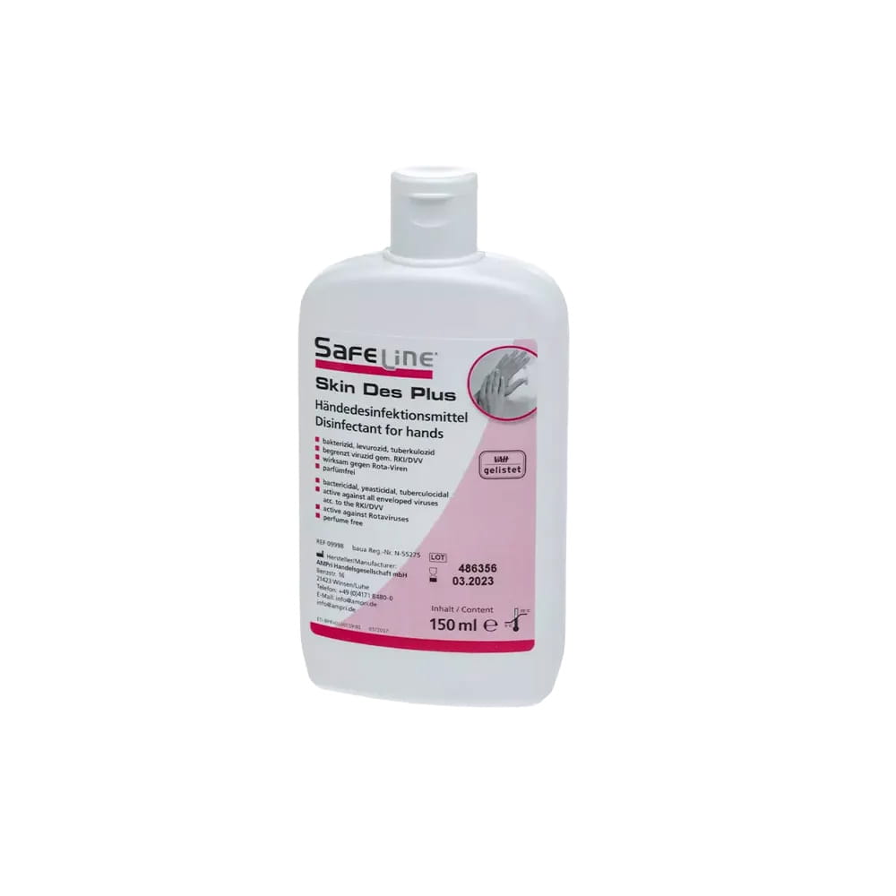 Händedesinfektion, 150 ml, Safeline Skin Des Plus Händedesinfektion, 150 ml, Safeline Skin Des Plus