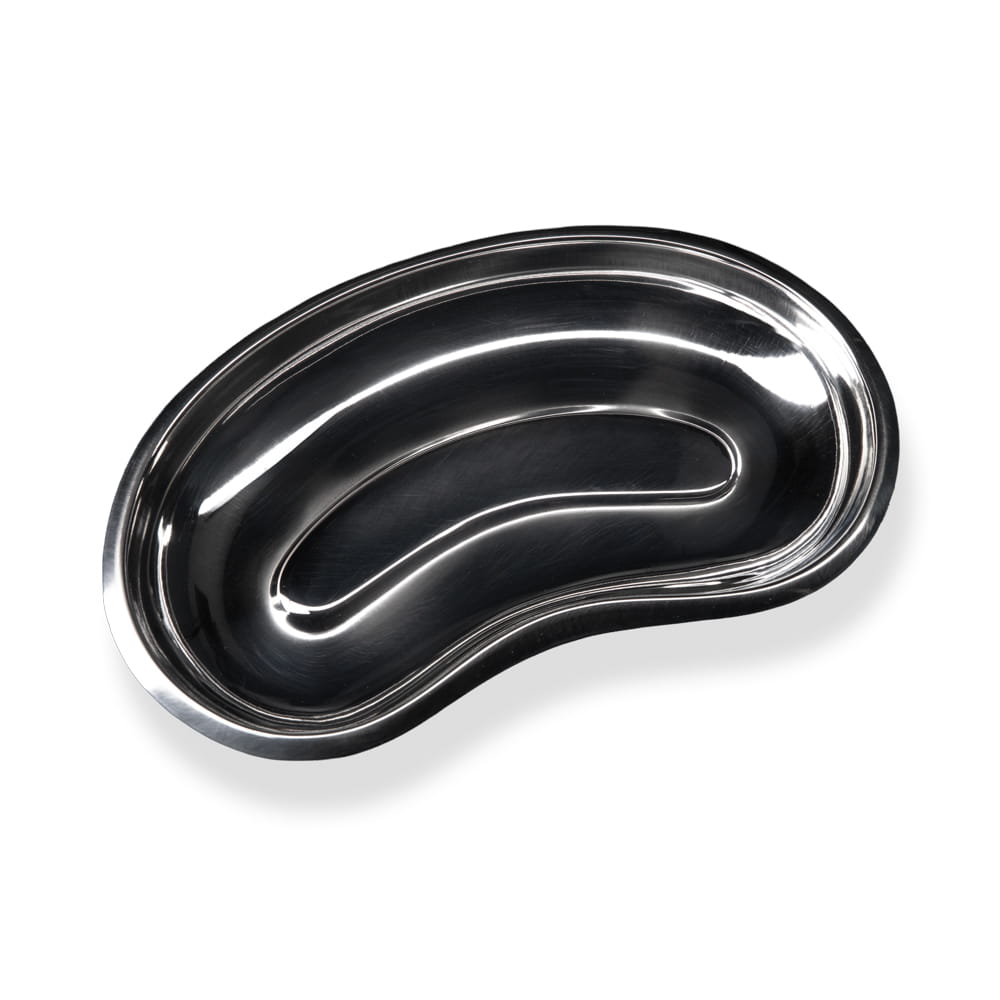 Edelstahl Nierenschale, silberglänzend, 250 x 40 mm
