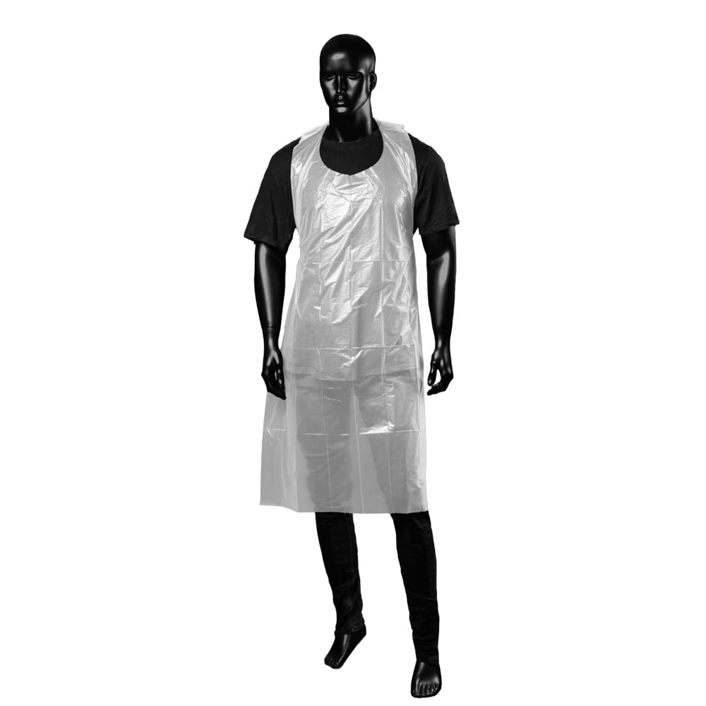 Einwegschürzen, weiß, 80 x 125 cm, Polyethylen, Med-Comfort Einwegschürzen, weiß, 80 x 125 cm, Polyethylen, Med-Comfort